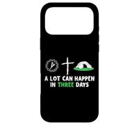 Carcasa para iPhone 17 Pro MAX A Lot Can Happen In 3 Days Easter Day Jesus Cross Christian