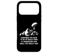 Carcasa para iPhone 17 Pro MAX A Veces Tienes Que Subir Alto Parapente motorgliding