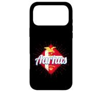 Carcasa para iPhone 17 Pro MAX Aarhus Ciudad Dinamarca Gaviota Vintage Bandera Recuerdo