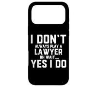 Carcasa para iPhone 17 Pro MAX Abogado Divertido Disfraz Asesor Legal Abogados de Casos de litigios