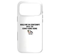 Carcasa para iPhone 17 Pro MAX Abrázame en desprecio hasta Que Las Vacas vuelvan a casa Abogado Divertido