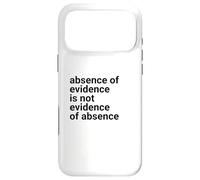 Carcasa para iPhone 17 Pro MAX Absence of Evidence Scientific Method and Religious Design