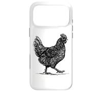 Carcasa para iPhone 17 Pro MAX Abstract Hen Illustration Farmhouse Country Graphic