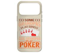 Carcasa para iPhone 17 Pro MAX Abuelo Juegos de Cartas Jugadores de póker Casino Jugador Abuelo