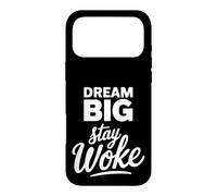 Carcasa para iPhone 17 Pro MAX Activismo Político Sueño Big Stay Woke