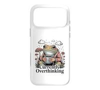 Carcasa para iPhone 17 Pro MAX Actualmente Pensando Demasiado en la Salud Mental de Frog Coffee