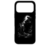 Carcasa para iPhone 17 Pro MAX Adán y eva génesis creación Dios luz Divina