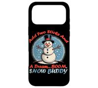 Carcasa para iPhone 17 Pro MAX Add Two Sticks and A Dream Boom, Snow Buddy
