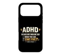 Carcasa para iPhone 17 Pro MAX ADHD Because Why Finish One Task When You Can Start Five