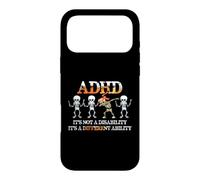 Carcasa para iPhone 17 Pro MAX ADHD It's Not Disability It's A Different Ability Skeleton