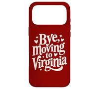Carcasa para iPhone 17 Pro MAX Adiós, Mudarse a Virginia