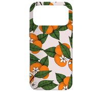 Carcasa para iPhone 17 Pro MAX Aesthetic Orange Clementine on Branch Botanical Pattern