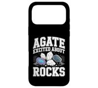 Carcasa para iPhone 17 Pro MAX Agate Excited About Rocks Nerd de geología de Rocas |-
