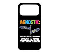 Carcasa para iPhone 17 Pro MAX Agnóstico librepensador Orgulloso Ateo No creyentes Ateísmo