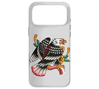 Carcasa para iPhone 17 Pro MAX Águila Calva Tradicional Tatuaje