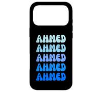 Carcasa para iPhone 17 Pro MAX Ahmed Retro Name Stack Design