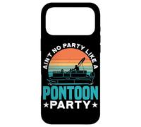 Carcasa para iPhone 17 Pro MAX Ain't No Party Like A Pontoon Party Boat Lake Summer Fun -