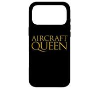 Carcasa para iPhone 17 Pro MAX Aircraft Queen Military Air Force Jet Plane Pilot Wife