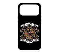 Carcasa para iPhone 17 Pro MAX Airplane Pilot Live To Fly Aviation Compass Art