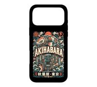 Carcasa para iPhone 17 Pro MAX Akihabara Mecánica Koi Futuro Distrito Tokio Japón Gráfico