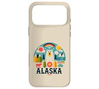 Carcasa para iPhone 17 Pro MAX Alaska - Al Aire Libre Estado Naturaleza Montañas Árboles Oso Alce