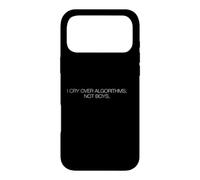 Carcasa para iPhone 17 Pro MAX Algoritmos de llanto sarcástico, no niños