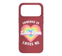 Carcasa para iPhone 17 Pro MAX Alguien en Little Rock Me ama City Heart
