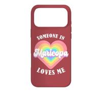 Carcasa para iPhone 17 Pro MAX Alguien en Maricopa me ama el corazón del Condado