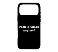 Carcasa para iPhone 17 Pro MAX ¿Alguien Quiere Fish & Chips? Chips y Pescado Divertidos