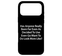 Carcasa para iPhone 17 Pro MAX ¿Alguien Realmente ha Estado lejos, Incluso Cuando decidió Usar Even Go