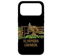 Carcasa para iPhone 17 Pro MAX Alhambra Granada España Viaje Souvenir City Monumento Regalo