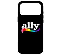 Carcasa para iPhone 17 Pro MAX Aliado Arco Iris Hunk Amigo Gay Orgullo LGBTQ Derechos Desfile Ajuste