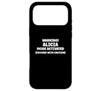 Carcasa para iPhone 17 Pro MAX Alicia Personalized Women's Gift Custom Alicia