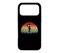 Carcasa para iPhone 17 Pro MAX Alien Discloser/UFO/UAP/Diseño Circular con el Signo de la Paz
