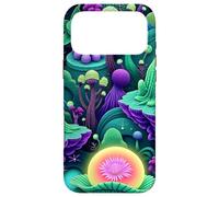 Carcasa para iPhone 17 Pro MAX Alien Flora Surrealista Botanical Fantasy World Graphic