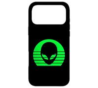 Carcasa para iPhone 17 Pro MAX Alien Head Face Retro Vintage Science-Fiction