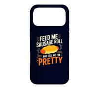 Carcasa para iPhone 17 Pro MAX Aliméntame Rollo de Salchichas y Dime Que Soy Bonita
