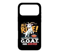 Carcasa para iPhone 17 Pro MAX All Rise The Fantasy Football Goat Has Arrived Men Women