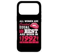 Carcasa para iPhone 17 Pro MAX All Women Are Born In 1992 34 Years Old Funny 34th Birthday