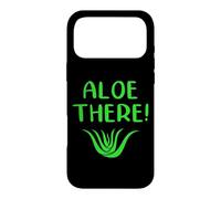Carcasa para iPhone 17 Pro MAX Aloe There! Vera Funny Gardening Juego de Palabras Humor Divertido Jardinero Broma