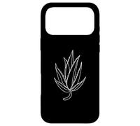 Carcasa para iPhone 17 Pro MAX Aloe Vera Arte Lineal Amante Plantas
