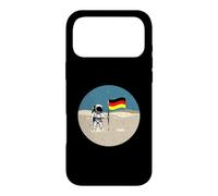 Carcasa para iPhone 17 Pro MAX Alunizaje Alemán Astronauta Alemán Luna