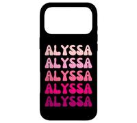 Carcasa para iPhone 17 Pro MAX Alyssa Retro Stack Design