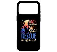 Carcasa para iPhone 17 Pro MAX Ama a los abandonados Salvar a los heridos Rescate a los maltratados