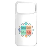 Carcasa para iPhone 17 Pro MAX Amable Comunicación Habla Escuchar Diseño de Conciencia