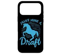 Carcasa para iPhone 17 Pro MAX Amante de los Caballos Make Mine A Draft Horse Caballo