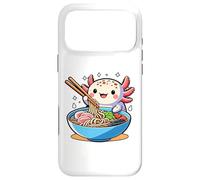 Carcasa para iPhone 17 Pro MAX Amante de los Fideos de Anime Kawaii Axolotl Ramen Feast