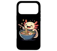 Carcasa para iPhone 17 Pro MAX Amante de los Fideos de Anime Kawaii Axolotl Ramen Feast