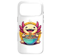 Carcasa para iPhone 17 Pro MAX Amante de los Fideos de Anime Kawaii Axolotl Ramen Feast