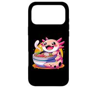 Carcasa para iPhone 17 Pro MAX Amante de los Fideos de Anime Kawaii Axolotl Ramen Feast